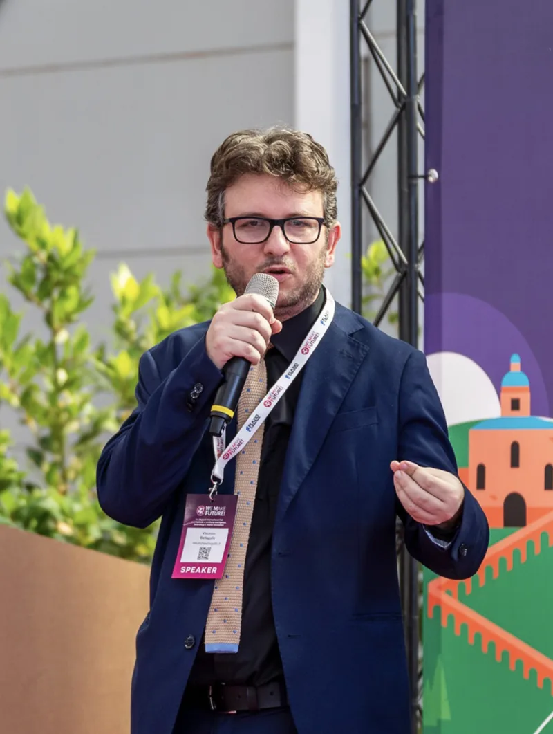 Vincenzo Barbagallo, speaker al WMF We Make Future 2025